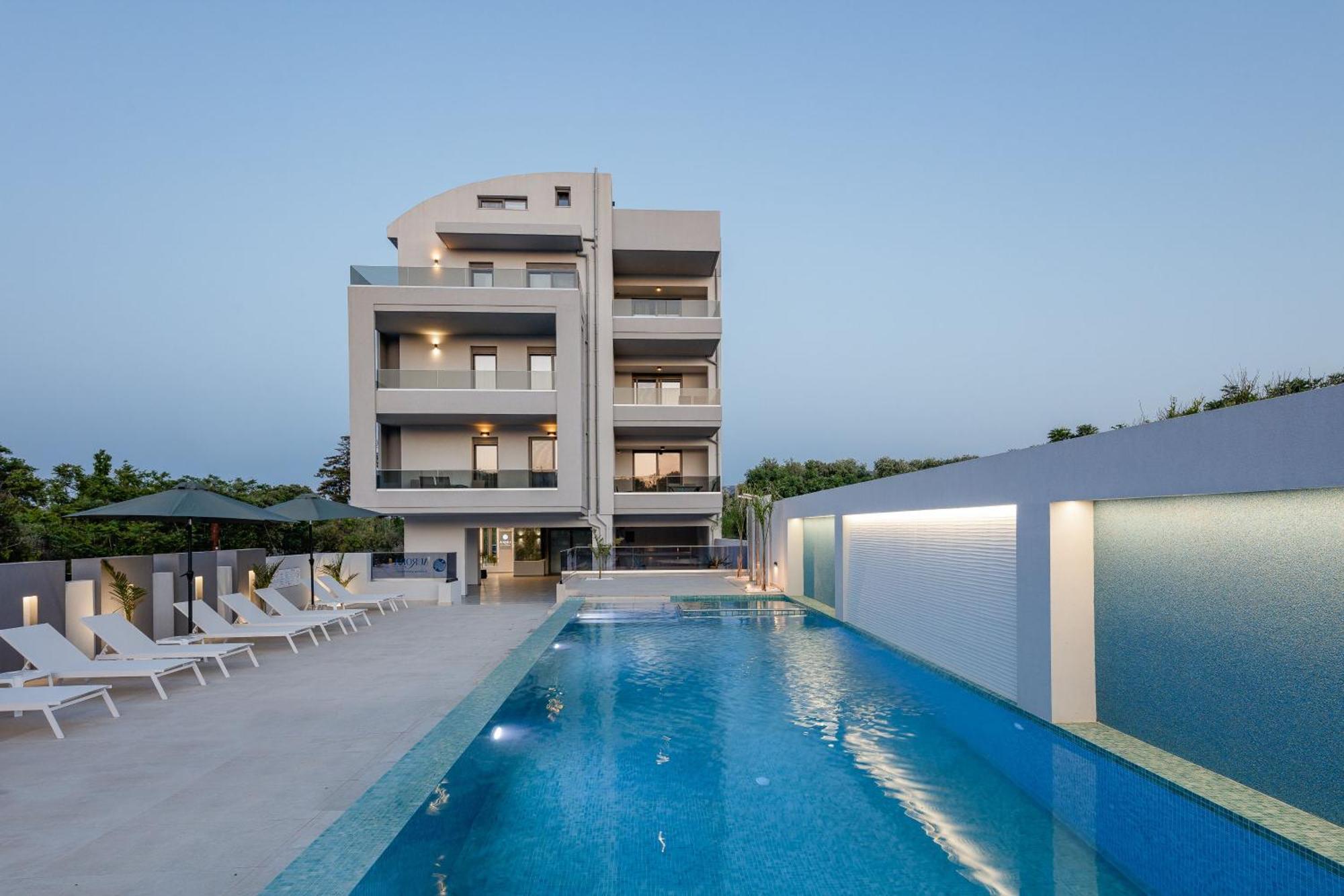 Aurora Apartments Chania  Bagian luar foto